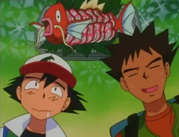 Magikarp being cooked